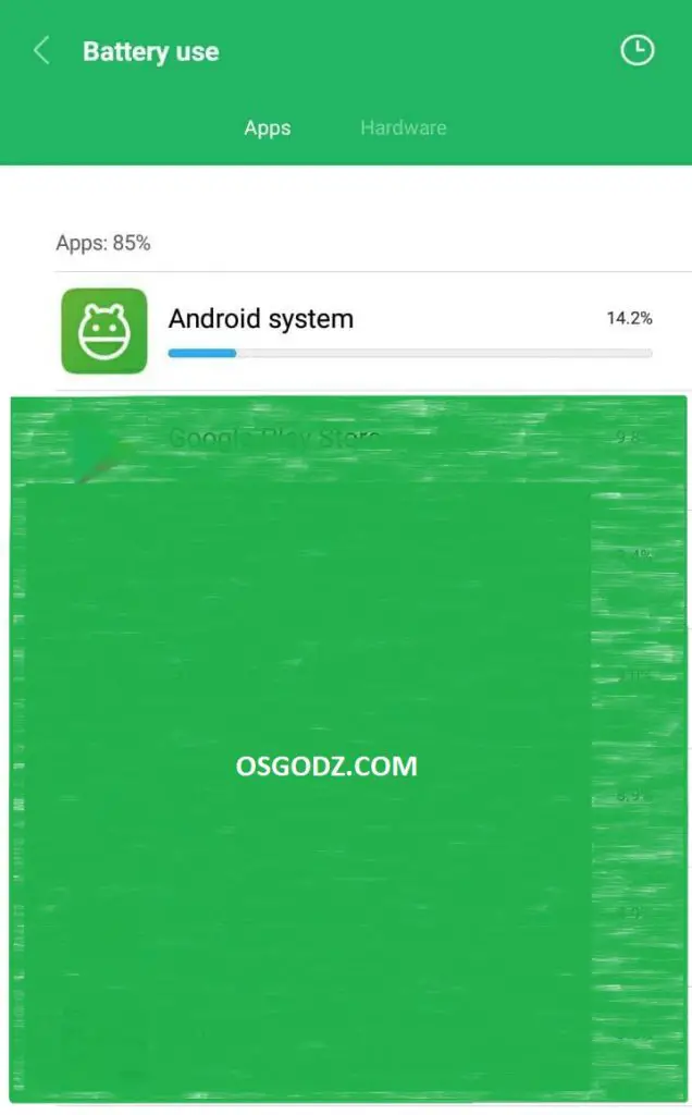 android system high battery usage